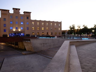 Fachada Biblioteca de Santiago