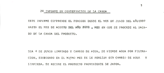 Informe 2° Conservación wampo