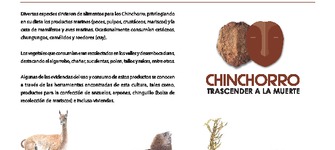 Guía educativa especies asociadas a la cultura Chinchorro