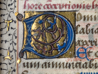 Letras capitulares: arte en una letra