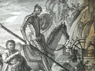 Quijote en la Biblioteca Patrimonial Recoleta Dominica