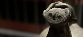 Parte superior de un jarro perteneciente al complejo cultural El Molle