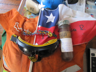 El conjunto de los objetos donados