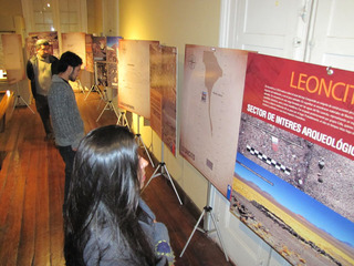 Exposición en sala arquológica de MRA