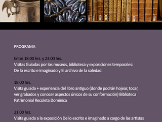 Programa Museos de Medianoche 2015