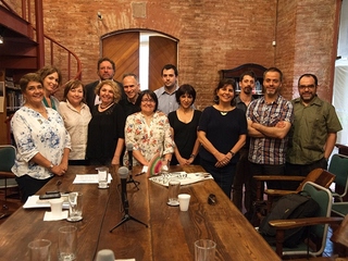 Comité y parte del equipo del MHN