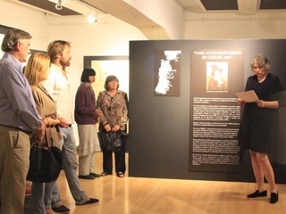 Inauguración exposición Carl Alexander Simon
