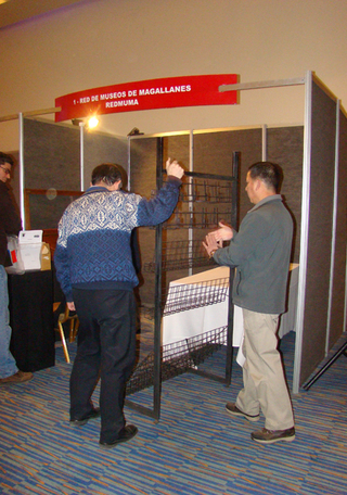 Montaje de la exposición