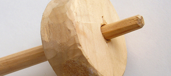 Tortera de madera (detalle)