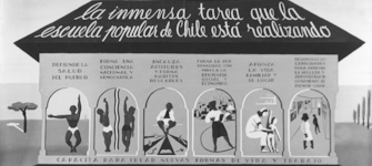 "La inmensa tarea que la escuela popular de Chile está realizando"