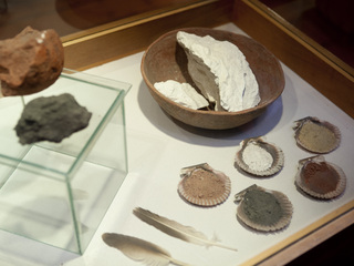 Vitrina del Museo Arqueológico de La Serena