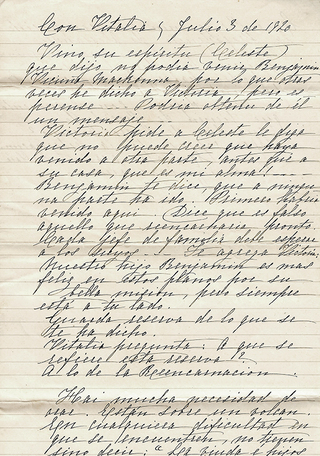 Transcripción de sesión mediúmnica