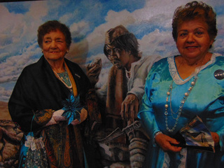 DAMAS ANTIGUAS Y CUADRO JUAN GODOY