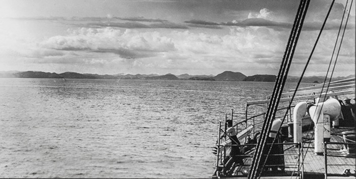 Paisaje marino c. 1935