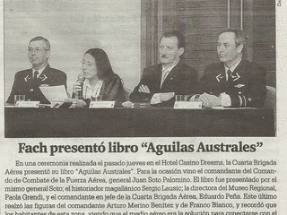 Lanzamiento del Libro "Águilas Australes"