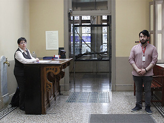 Area recepción 2020 y área recepción años 80