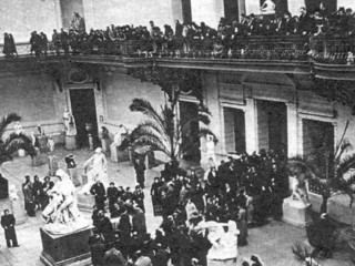 Ceremonia de inauguración septiembre de 1910