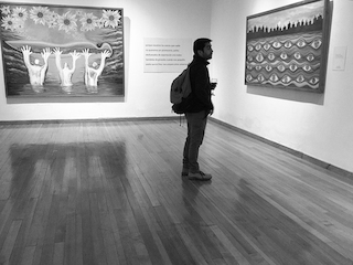 Obras de "Bandada de Girasoles" en La Serena.