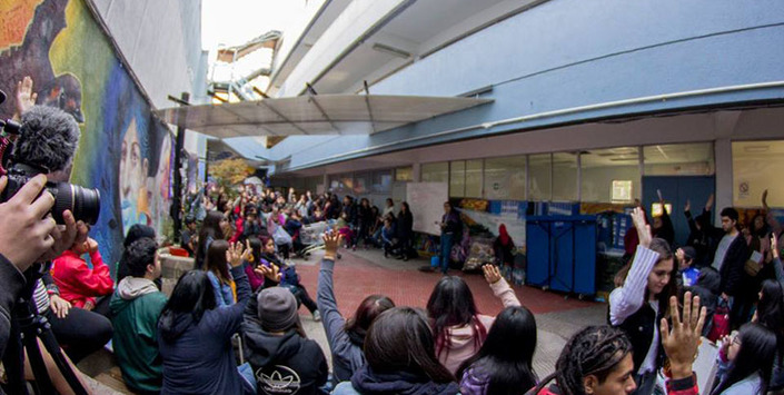Asamblea Trabajo Social UTEM, Santiago, 2018. Donación Josefa González- Trabajo Social UTEM.