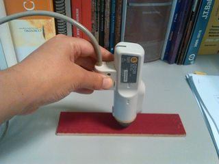  Colorímetro Yokogawa CD100. Archivo CNCR (Carmona, M. 2015)