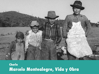 AfIche de la charla de Marcelo Montealegre