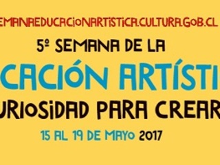Afiche de la Semana de la Educación Artística.