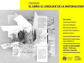 Organizan: Biblioteca Nacional y Centro del Papel