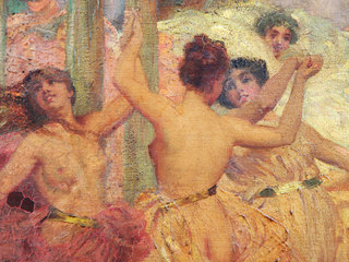 La puerta de Venus, detalle obra de St.George Hare La puerta de Venus, detalle obra de St.George Hare