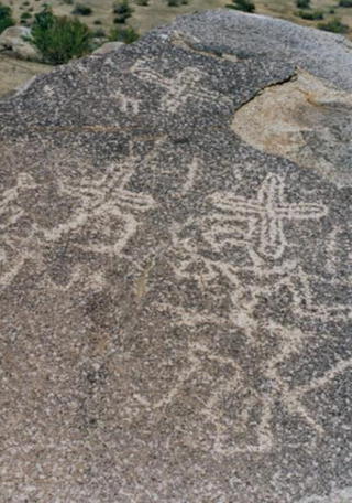 Petroglifo cajón del valle de Chalinga