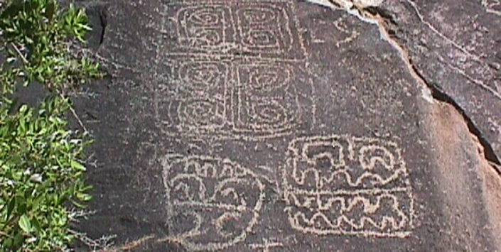 Petroglifo quebrada Batuco