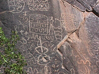 Petroglifo quebrada Batuco