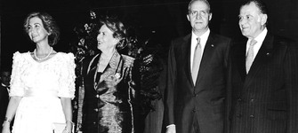 Visita de los Reyes de España