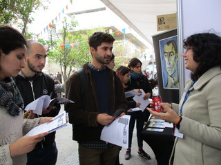 Natalia Naranjo, dando a conocer el Programa de Prácticas y Pasantías.(Archivo CNCR, Avendaño, M.P. 2019) Natalia Naranjo, dando a conocer el Programa de Prácticas y Pasantías.(Archivo CNCR, Avendaño, M.P. 2019)