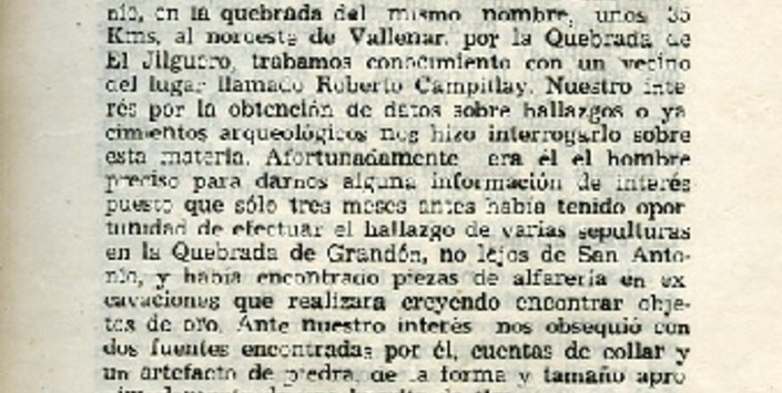 Notas del Museo N° 7, Diciembre de 1958