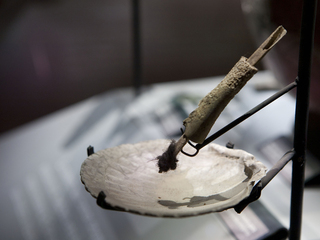 Pieza en exhibición