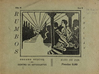 Portada Rumbos, año II, n° 6 (1928)