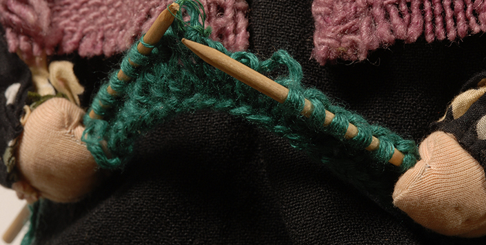 Muñeca de trapo (detalle)