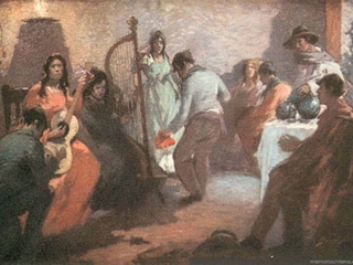 La cueca. Memoria Chilena