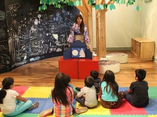 Ven a crear historias y Construyamos un Teatro Kamishibai