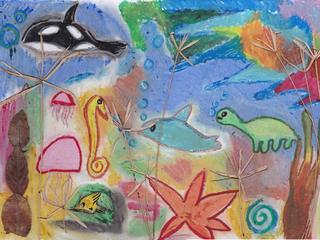 "Mar otoñal" de Antonia Villablanca Silva