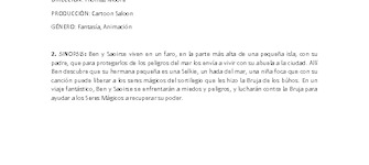 Ficha técnica Song of the sea