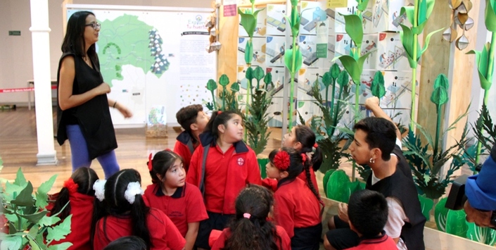 Hall principal, Museo de Historia Natural de Valparaíso