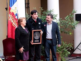 Ceremonia con Presidenta de la República.