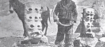 Fotografía de una huayra en Bolivia en 1893