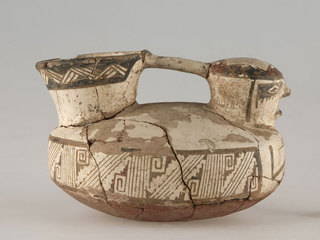 Jarro Pato, Diaguita-Inka Vista lateral derecha post-intervención (Rivas, V. 2011)