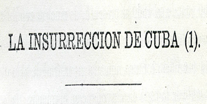 La Inserrección de Cuba
