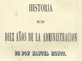 Historia de los diez años de la administración de don Manuel Montt v.1