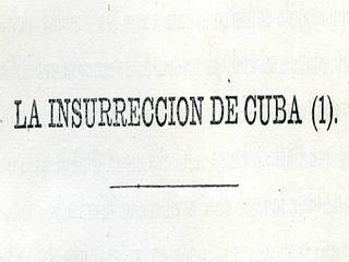 La Inserrección de Cuba