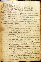 Margarita Urmazábal criminal en su contra por amistad ilícita. Santiago, 1767. Archivo Nacional Histórico. Archivo Nacional de la Capitanía General, vol. 303, foja 296-297v. 5 pp.