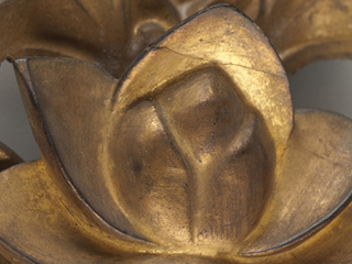 Anónimo. Buda Dainichi Nyorai (detalle). Japón, sin fecha. Colección Museo de Artes Decorativas.